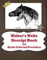 Writer's Write Receipt Book