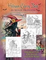 Halloween Coloring Book: by Molly Harrison 