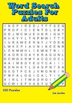 Word Search Puzzles for Adults