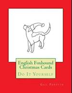 English Foxhound Christmas Cards