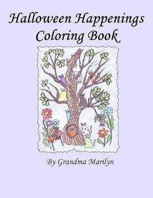 Halloween Happenings Coloring Book