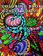 Coloring Book Wonder Worlds 2