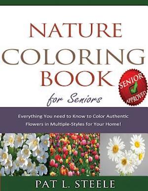 Nature Coloring Book for Seniors