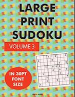Large Print Sudoku Volume 3