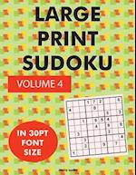 Large Print Sudoku Volume 4