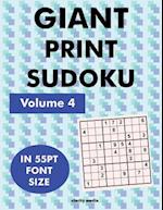 Giant Print Sudoku Volume 4