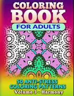 Coloring Book for Adults - Vol 3 Harmony