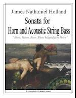 Sonata for Horn and Accoustic String Bass
