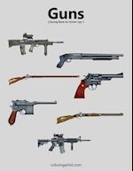 Guns Coloring Book for Grown-Ups 2