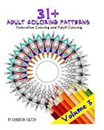 31+ Adult Coloring Book - Mandala Designs, Art Therapy