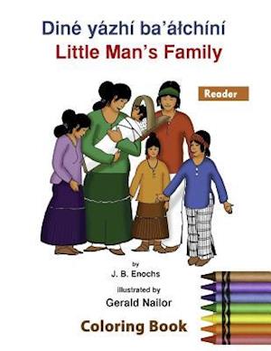 Little Man's Family Coloring Book