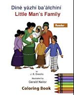 Little Man's Family Coloring Book