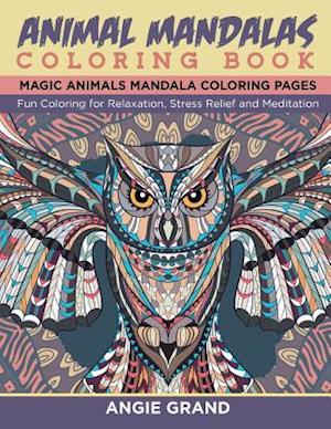 Animal Mandala Coloring Book