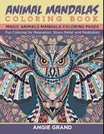 Animal Mandala Coloring Book