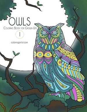 Owls Coloring Book for Grown-Ups 1