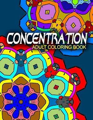 Concentration Adult Coloring Books - Vol.7