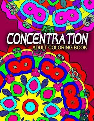 Concentration Adult Coloring Books, Volume 8