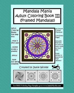 Mandala Mania Adult Coloring Book III