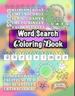 Word Search Coloring Book