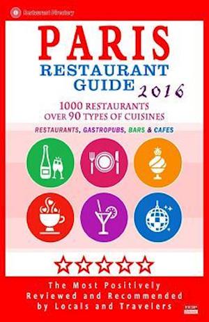 Paris Restaurant Guide 2016