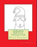 Staffordshire Bull Terrier Christmas Cards