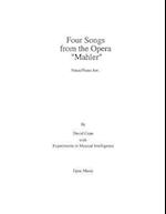 Four Songs from the Opera Mahler Vocal/Piano Arr.
