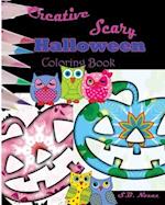 Creative Scary Halloween Coloring Book