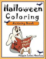 Halloween Coloring Activity Book