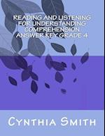 Reading and Listening for Understanding Comprehension Answer Key Grade 4