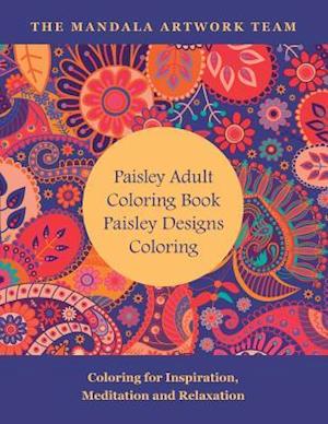 Paisley Adult Coloring Book