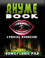 Lyrical Exercise My Rhyme Book Song/Lyric Pad