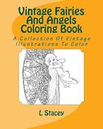 Vintage Fairies and Angels Coloring Book