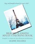 Beautiful Earth Adult Coloring Book