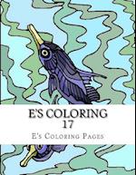 E's Coloring 17