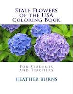 State Flowers of the USA Coloring Book
