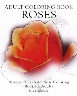 Adult Coloring Book Roses