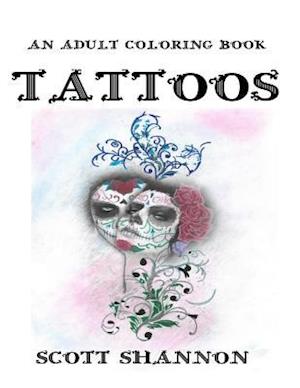 An Adult Coloring Book - Tattoos