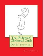 Thai Ridgeback Christmas Cards