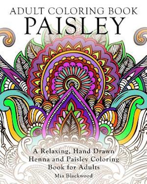 Adult Coloring Book Paisley