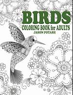 Birds Coloring Book For Adults