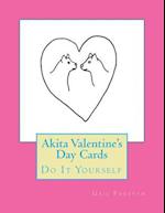 Akita Valentine's Day Cards