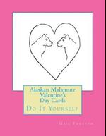 Alaskan Malamute Valentine's Day Cards