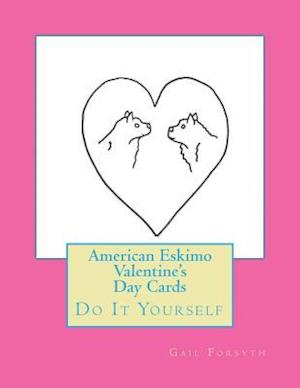 American Eskimo Valentine's Day Cards