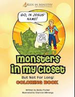 Monsters in My Closet Coloring Book