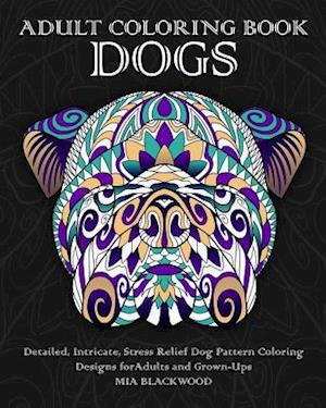 Adult Coloring Book Dogs