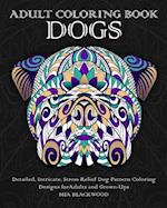 Adult Coloring Book Dogs