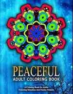 Peaceful Adult Coloring Book, Volume 18
