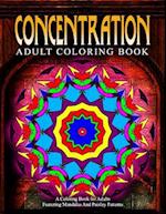 Concentration Adult Coloring Books, Volume 17