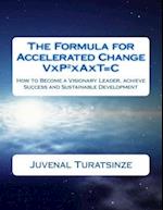 The Formula for Accelerated Change (Visionary People Together in Action Over Time Make Change)