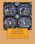 The Vintage Stained Glass Colouring Book